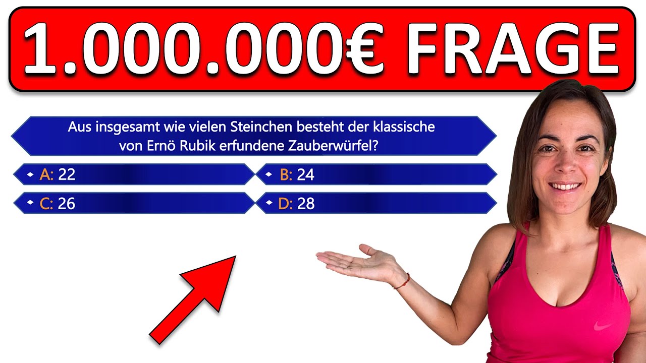 🚀🚀🚀 Schaffst DU die 1.000.000€ FRAGE? | Mathe Aufgabe aus WER WIRD MILLIONÄR?