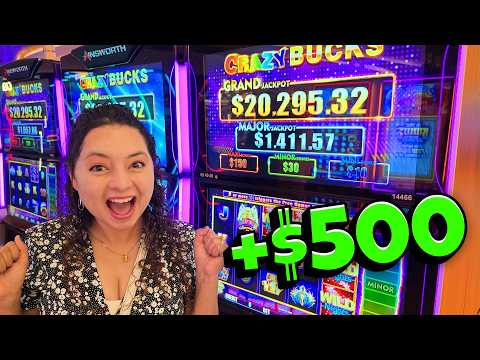 This is why we Always Play CRAZY BUCKS! We Made $500!