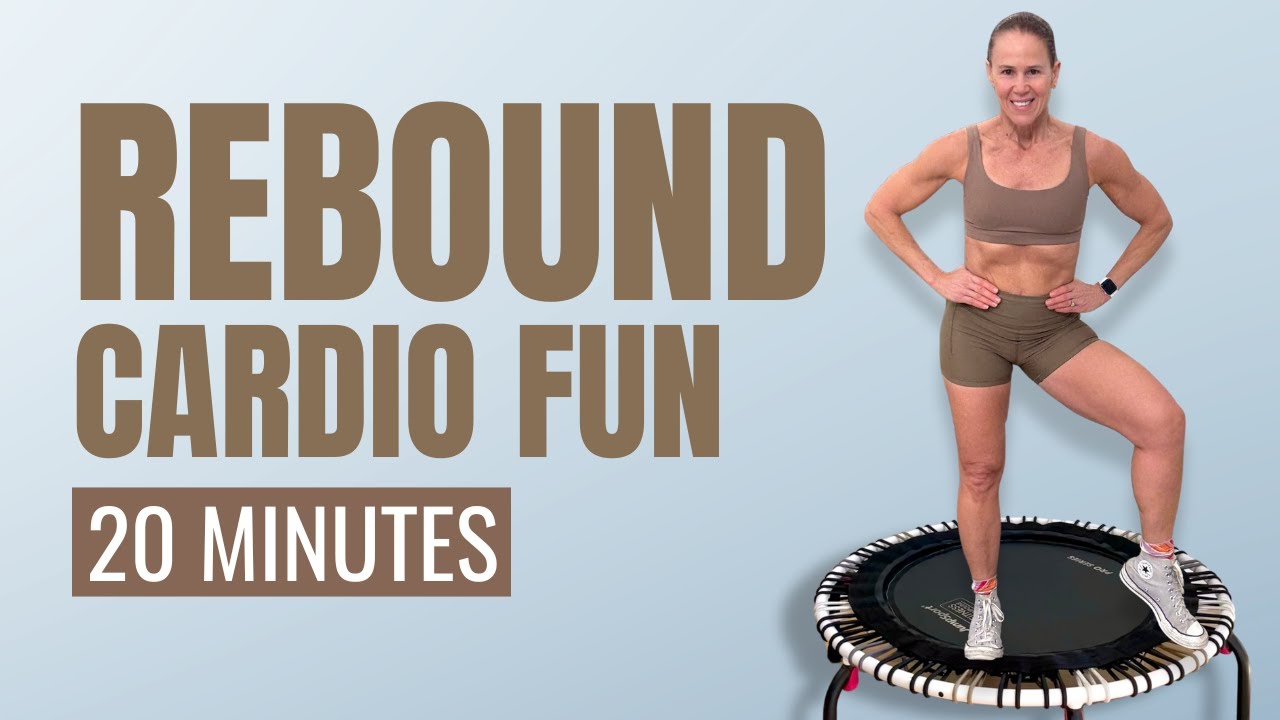 20 MIN Rebounder Cardio | Fun, Feel-Good, Beat-Driven Bounce Workout for All Levels