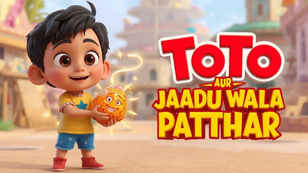 Toto Aur Jaadu Wala Patthar | Magical Kids Story in Hindi