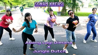 Abang Lagi Dimana X Jungle Dutch Viral Tiktok || Senam Kreasi Terbaru Choreo Watik Primadona