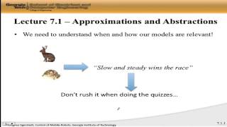 7.1 Approximations and Abstractions