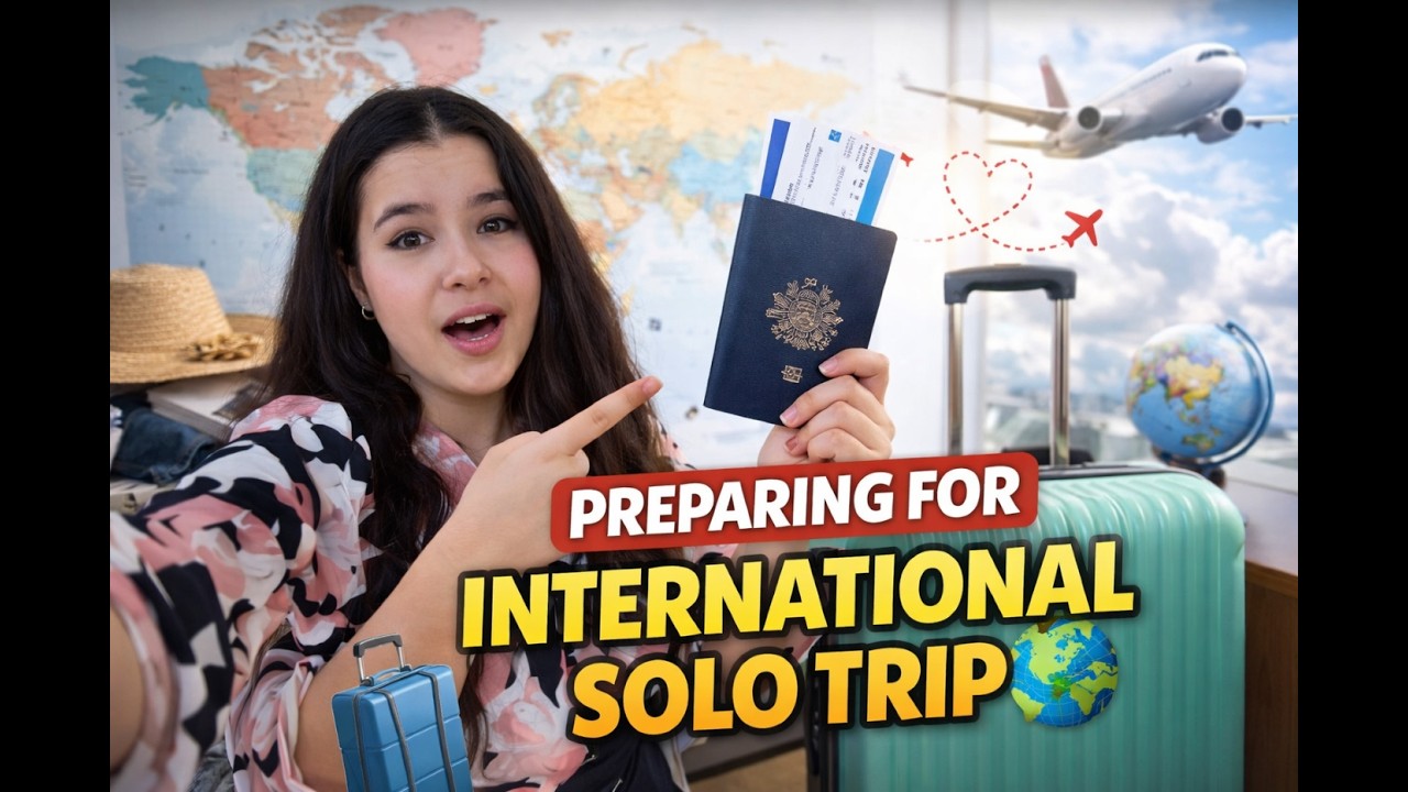 Preparing for My First International Solo Trip ✈️🌍 | Travel Prep Vlog 2026 | Nails Done