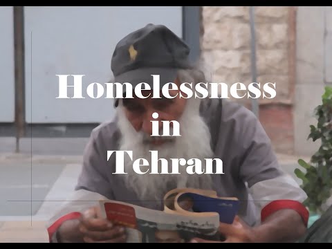 مرتضی یک مرد بدون خانه در تهران      