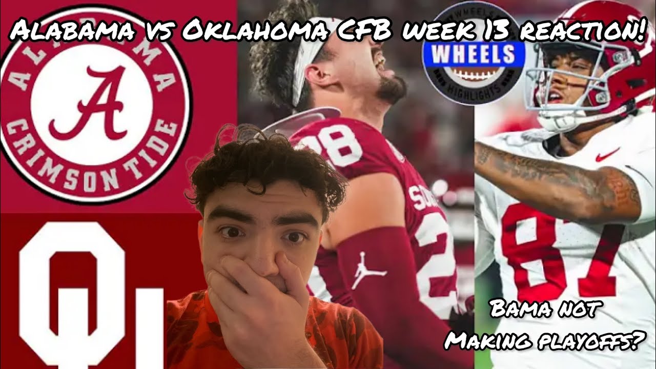 BAMA NOT MAKING YOFFS! #7 Alabama vs Oklahoma Full Game Highlights ...