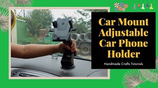 Car Mount Adjustable Car Phone Holder Universal Long Arm, Windshield for Smartphones screenshot 4