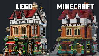 I Recreated a LEGO set in Minecraft