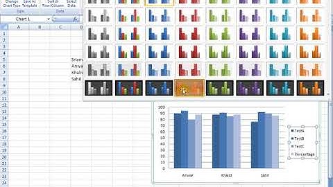 26 Excel 2007 Insert Tab Chart