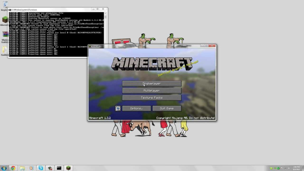 How to Setup a MineCraft Server - With a Surprise Guest Star! - YouTube