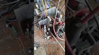 solution for CRT TV image shrinking #problemfix #electronicskills #oldtv #crttv #shorts