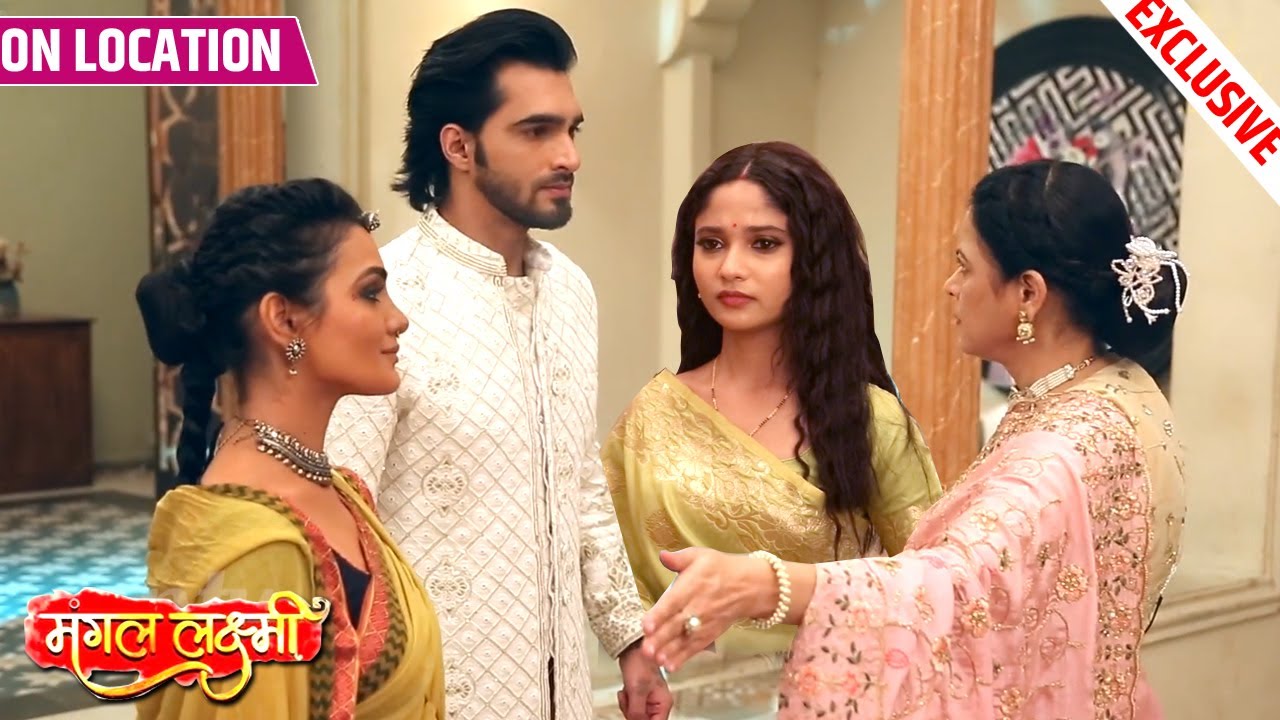 Mangal Lakshmi | Kartik Lekar Aaya Jiya Ko Ghar Wapas, Gayatri Ka Phuta Gussa | On Location