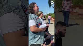 Mourners reflect on Charlie Kirk at Turning Point's Phoenix headquarters