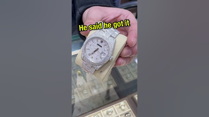 REAL or FAKE Diamonds on Rolex Bust out?!