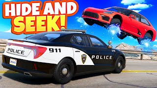 We Used FLYING Cars to Find INSANE Cheat Spots in Hide & Seek! (BeamNG Drive) screenshot 3