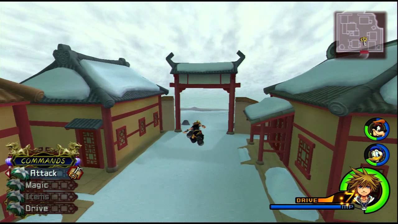 Kingdom Hearts HD 2.5 Easter Egg The Land of Dragon Village YouTube