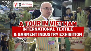 A tour at Vietnam International Textile & Garment Industry Exhibition || VTG 2022