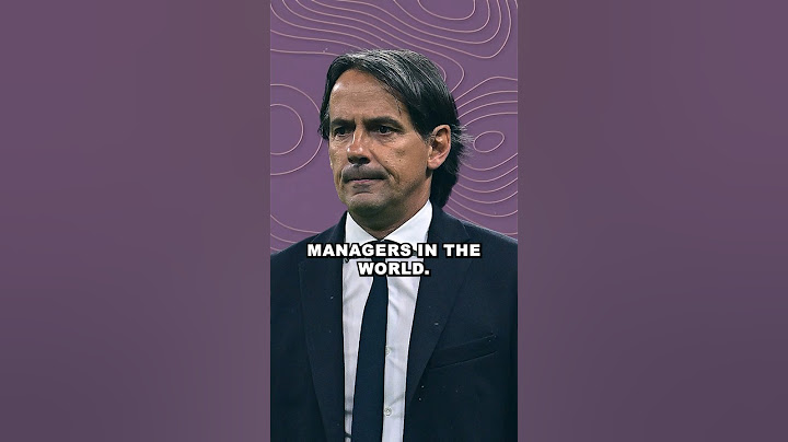 How Simone Inzaghi Became A World Class Manager