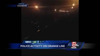 Orange Line riders evacuated during armed robber search