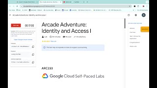 Arcade Adventure: Identity and Access I | #qwiklabs | #ARC233 | [With Explanation🗣️]