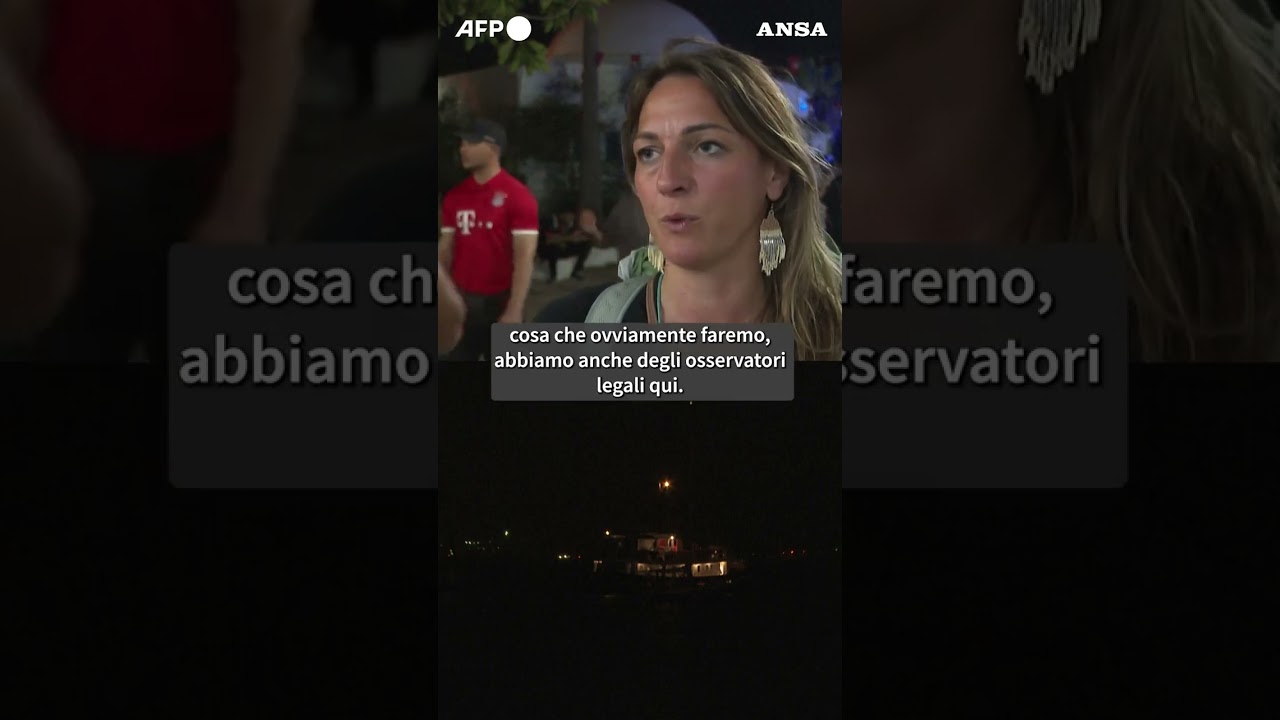 Global Flotilla: "Dai video la conferma: attaccati con un drone" " 