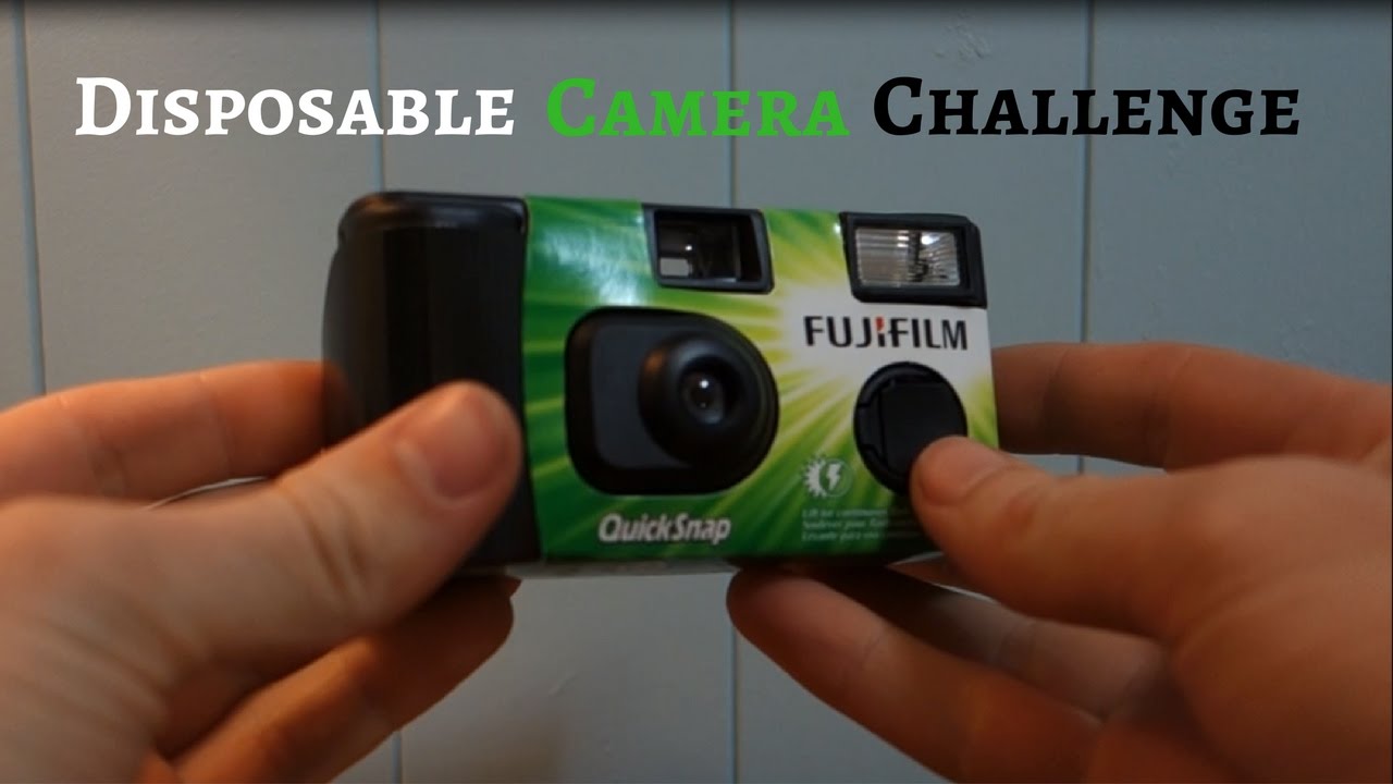 Disposable Camera Challenge | Fujifilm - YouTube