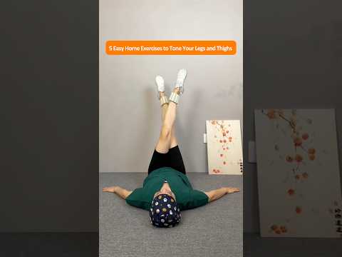 5 Simple Leg Exercises, 100 Reps Each: A Quick Home Workout for Toned Thighs