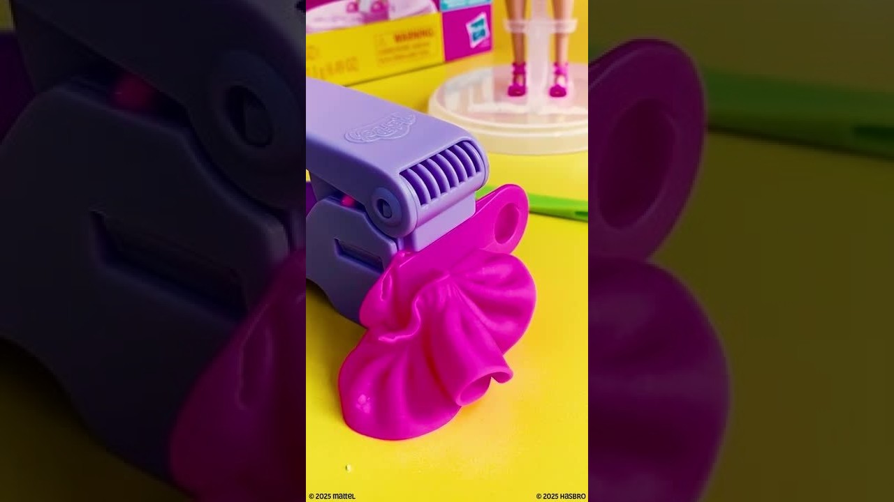 4 Play-Doh Barbie Dolls, Unlimited Ways to Style
