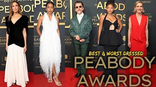 TOP 10 BEST & WORST DRESSED AT THE PEABODY AWARDS 2026!
