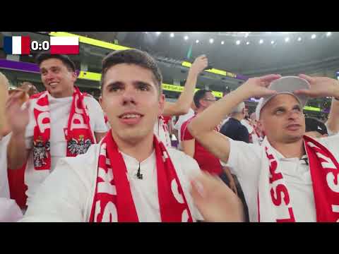 RELACJA Z TRYBUN 🔥 POLSKA 1-3 FRANCJA