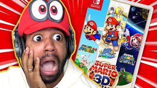 The MARIO 3D REMASTERS Are REAL? OMG! Super Mario 35th Anniversary REACTION | runJDrun