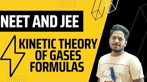 Kinetic Theory of Gases all formulae revision for NEET and JEE in tamil