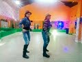 Rock n roll kita Line Dance choreography Ipiet Udha (INA) demo Wiwik Katarina & Dian Sachi