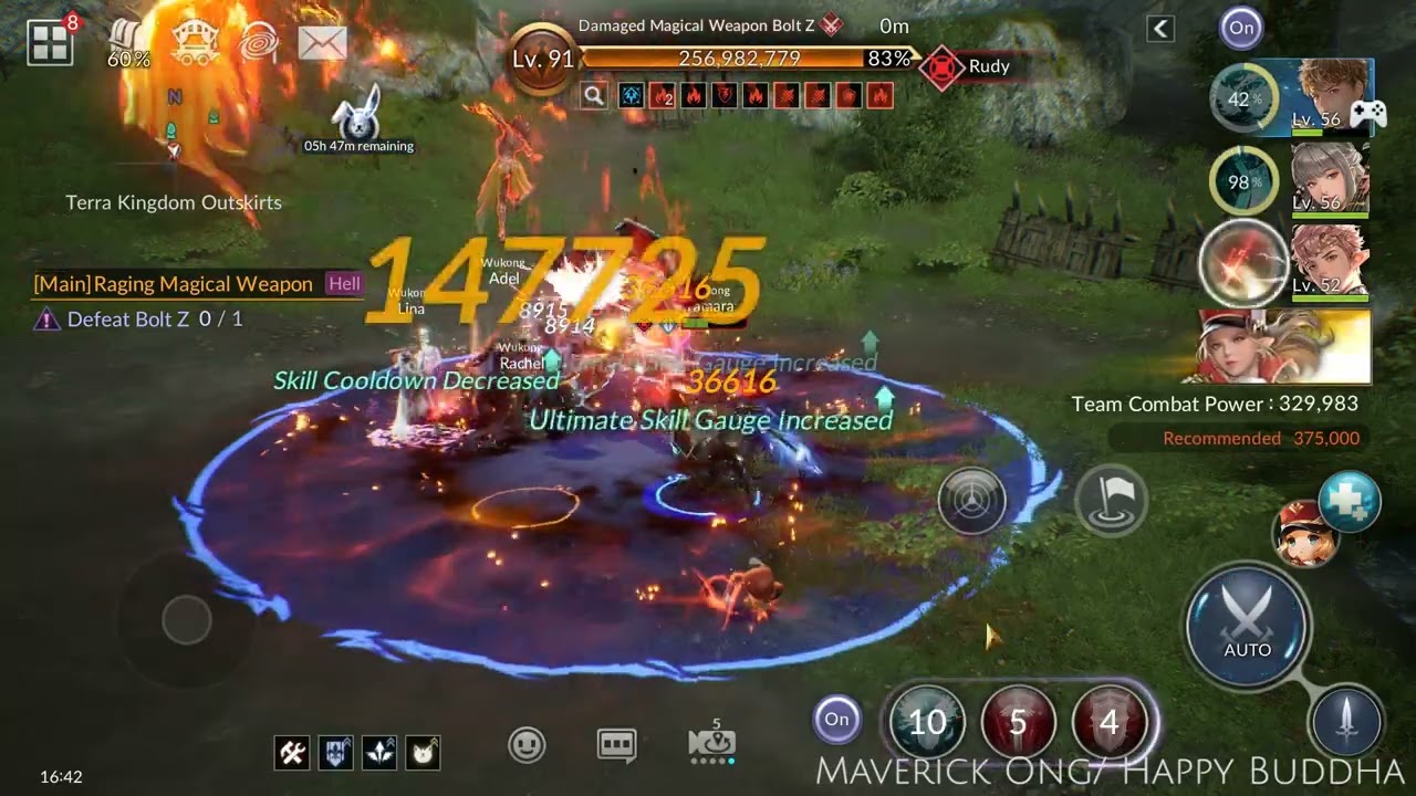 Seven Knights 2 - Damaged Magical Weapon Bolt Z [ Hell ] - YouTube