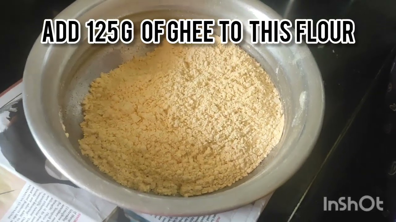 Traditional sweet : Ghee mysore pak