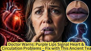 Doctor Warns: Purple Lips Signal Heart & Circulation Problems – Fix with This Ancient Tea#PurpleLips screenshot 4