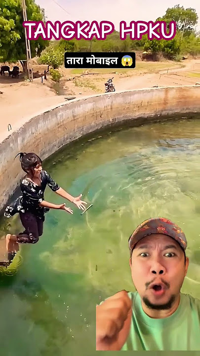 TANGKAP DEK HPKU!!!?? #swimming #river #water #nature #shortsfeed