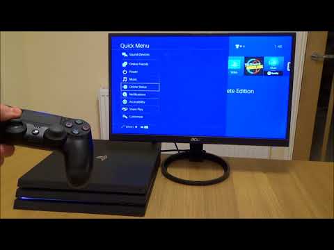 How to Access Customise the Quick Menu on PS4 60