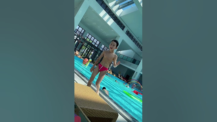 Cute boy swimming #shorts