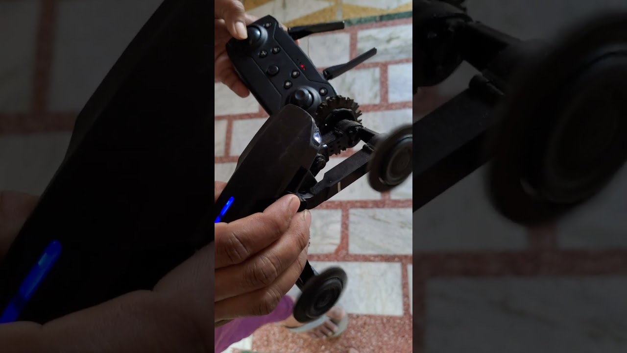 Drone  convert to car 