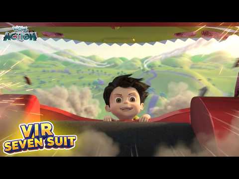 Vir The Robot Boy | Vir Ki Super Flying Ride | Vir Seven Suit Compilation | Wow Action