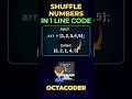 JavaScript Trick: Shuffle Array in 1 Line of Code