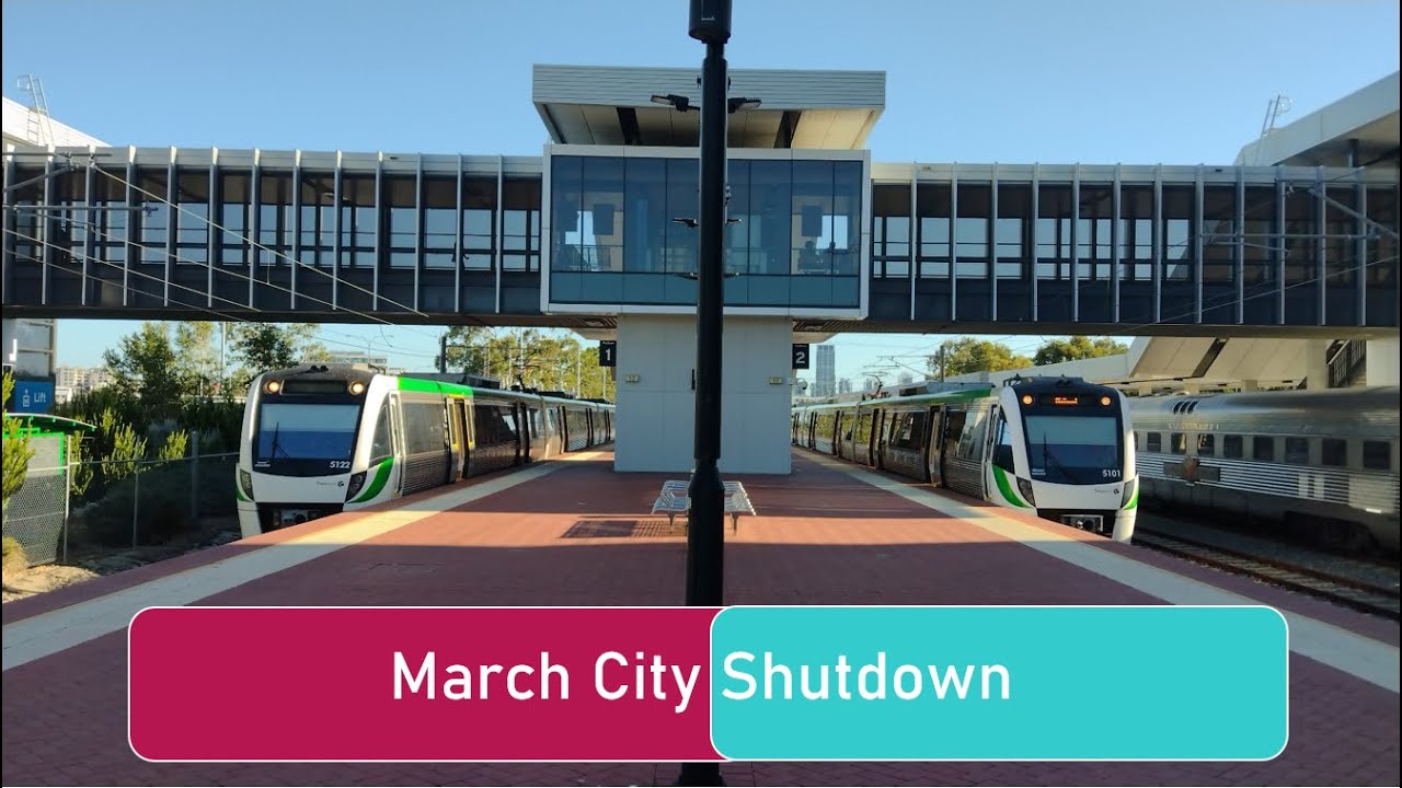 Midland/Airport Lines Perth to East Perth Closure (3rd - 6th March 2023)