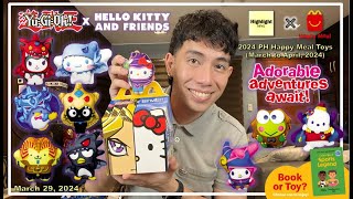 2024 Yu-Gi-Oh x Hello Kitty and Friends McDonald's Toys (YuGiOh x Hello Kitty Happy Meal Toys)