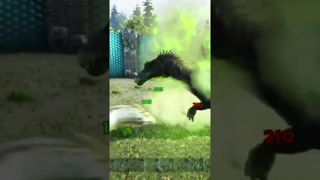 Spino vs basilisk | ark survival evolved | ark battles | ark gameplay 