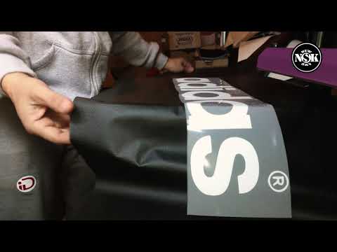 Estampado sobre cuerina / vinilo textil