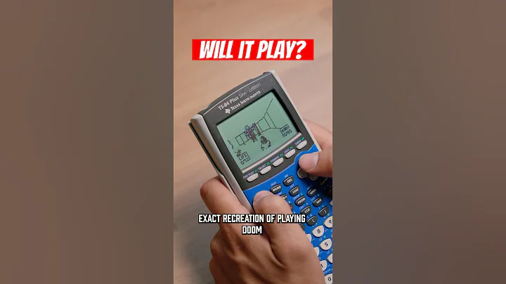 Playing DOOM on a Ti-84 Calculator