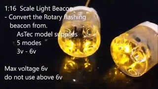 Rotating light beacon - Lego