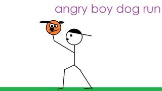 Angry Boy Dog Run screenshot 2