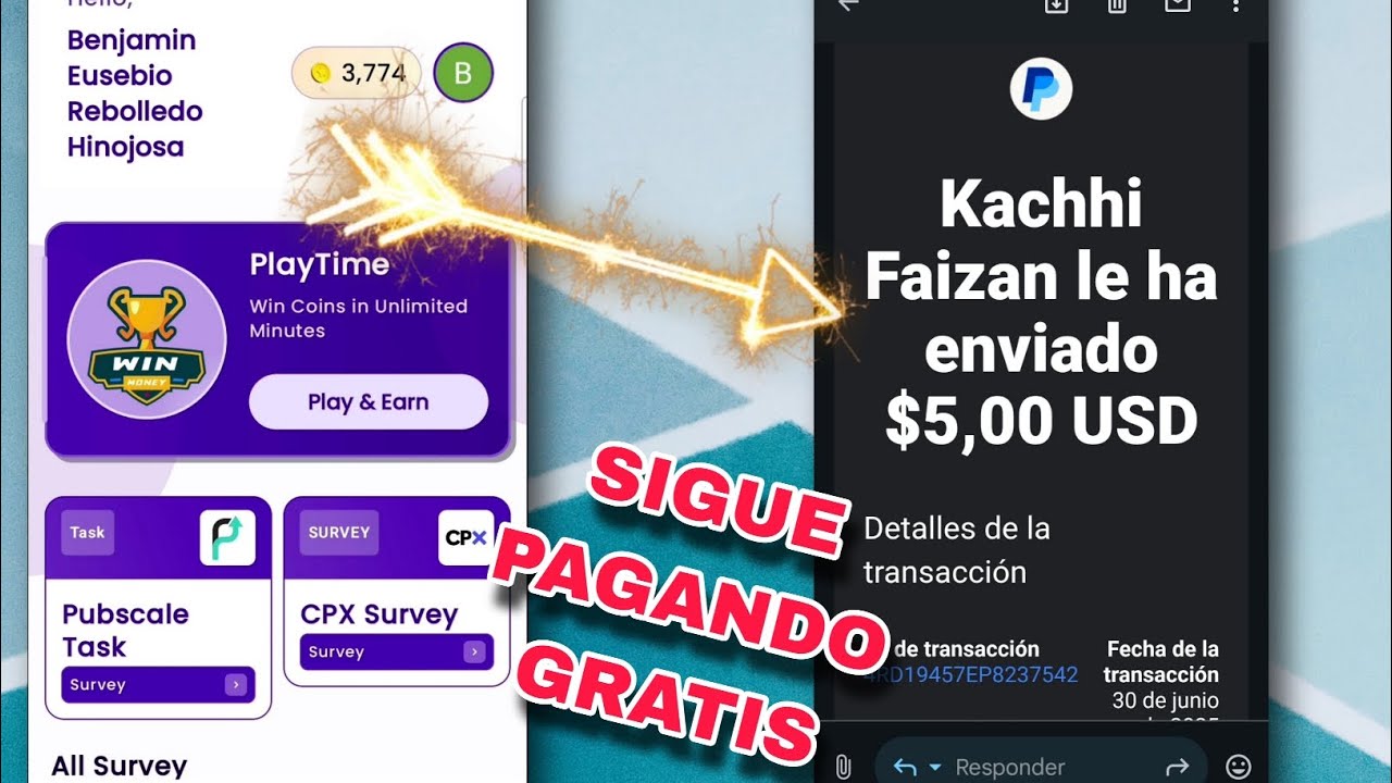 🥵🚨ProFina APP para GANAR DINERO en PAYPAL en 2025(GRATIS)🤑