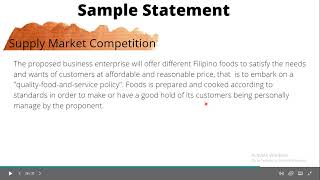 Supply   Performance Task
